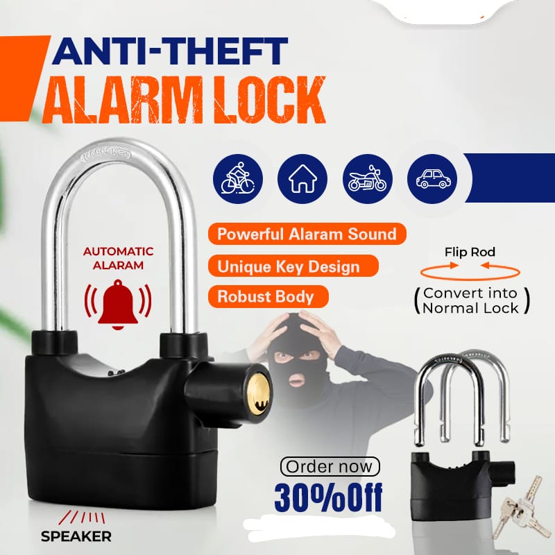 "Intelligent Alarm Lock – Chor Bhagayga, Aapka Saman Bachayga!"