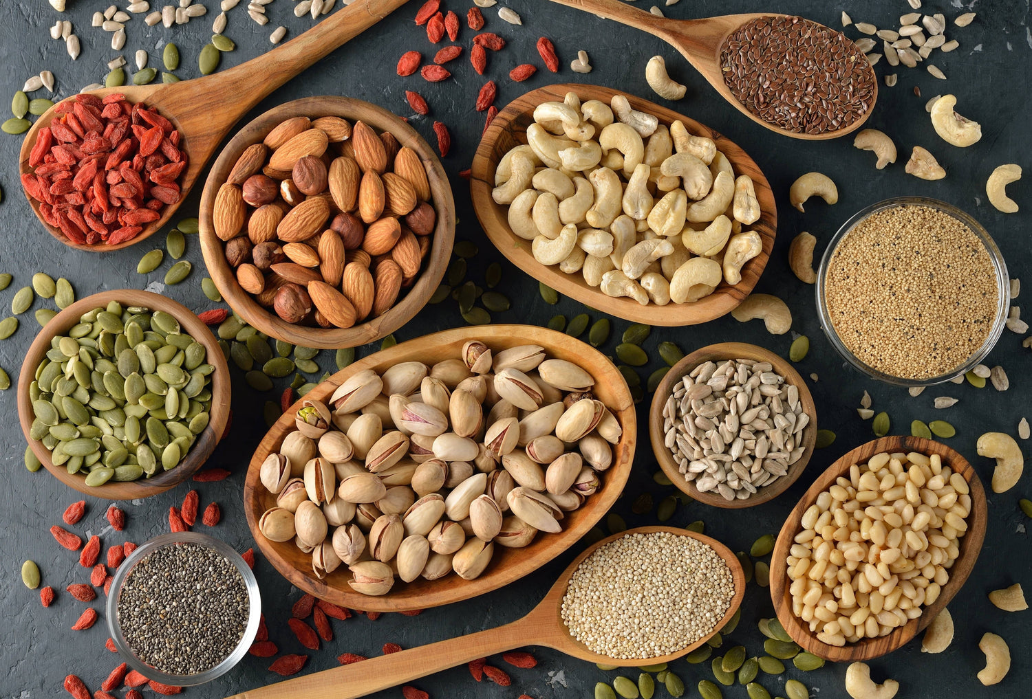 Mixed Dry Fruits Freesh Stock