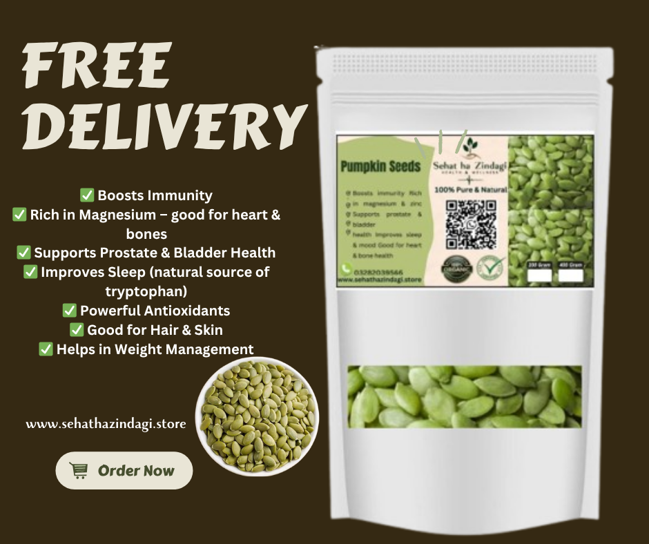 Organic Pumpkin Seeds – Superfood for Heart, Immunity & Better Sleep