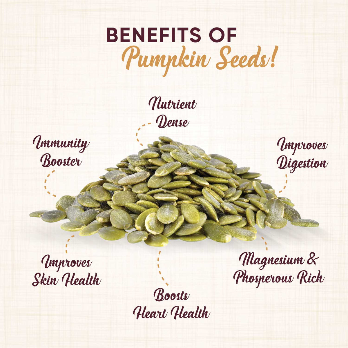 Organic Pumpkin Seeds – Superfood for Heart, Immunity & Better Sleep